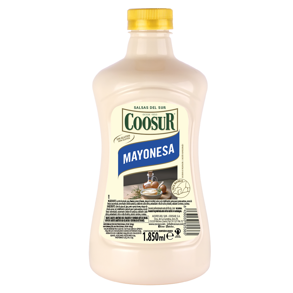 Pack de 6 x 1850 ml Mayonesa Coosur