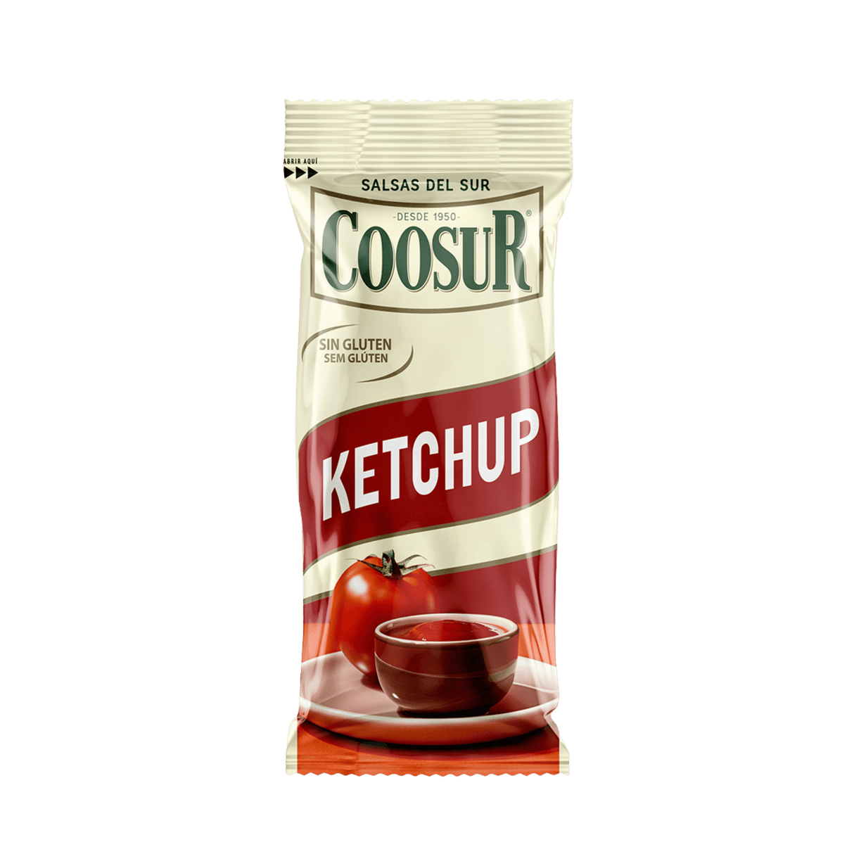Caja de 250 Monodosis de Kétchup 10 gramos