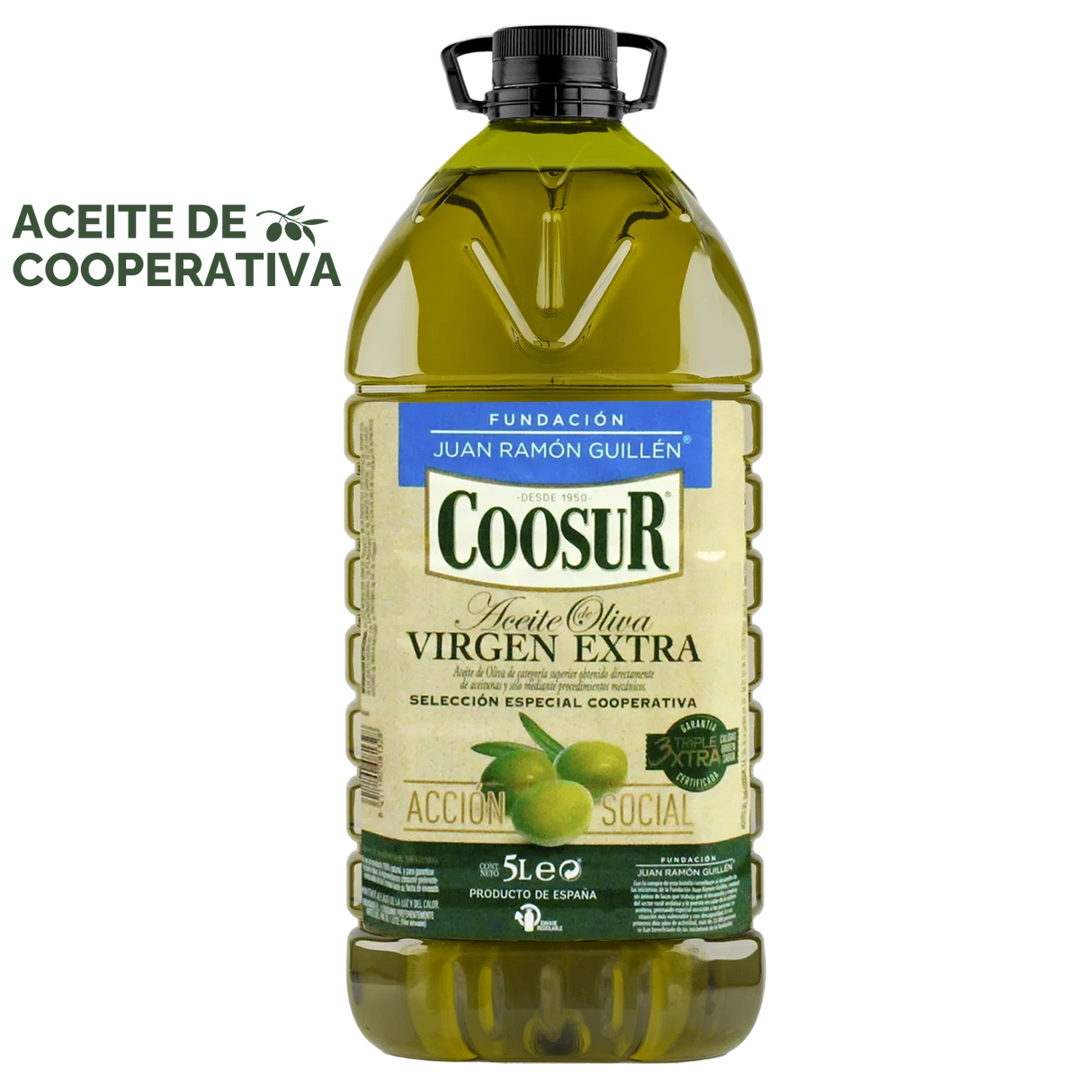 Extra Virgin Olive Oil 5L – FJRG Cooperative Selection