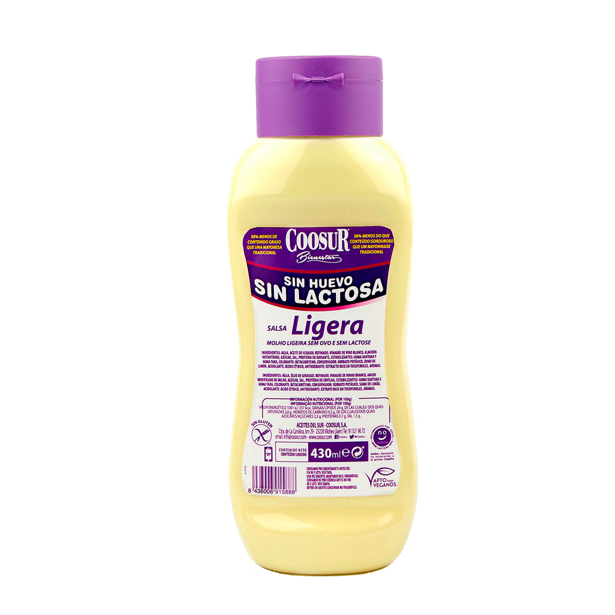 Light Sauce without Egg and Lactose