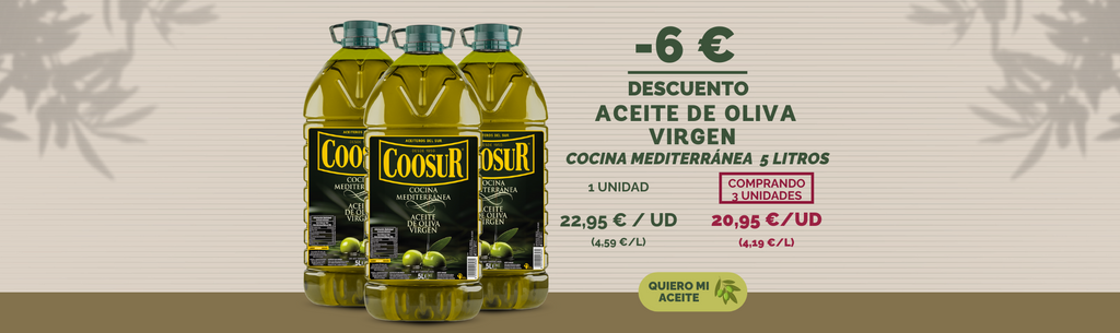 aceite de oliva garrafa 5 litros