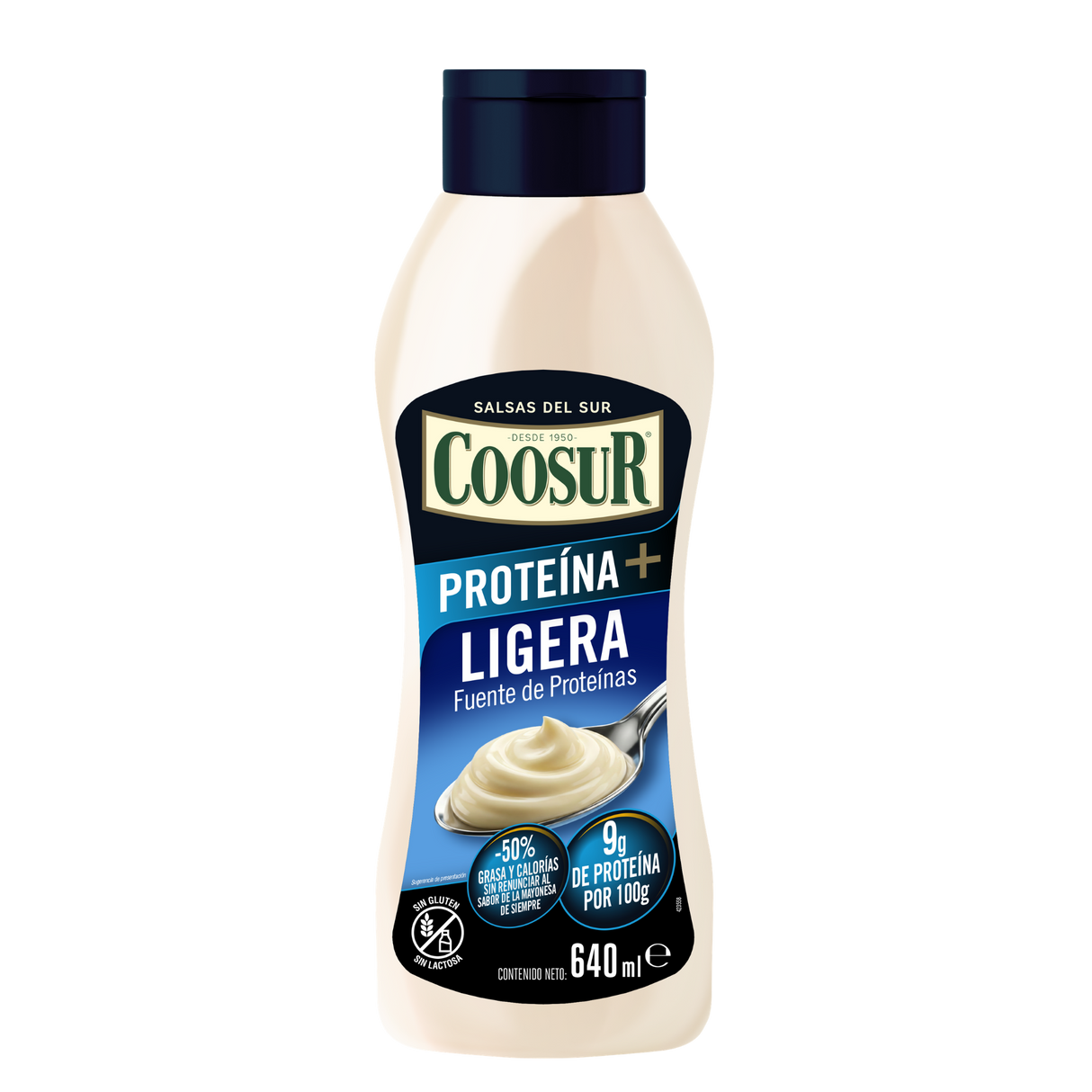 Salsa ligera Coosur fuente de proteína