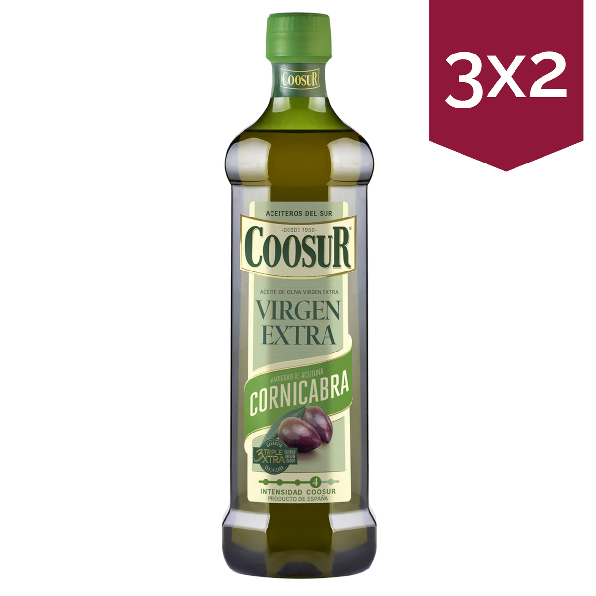 Aceite de oliva virgen extra cornicabra 1L
