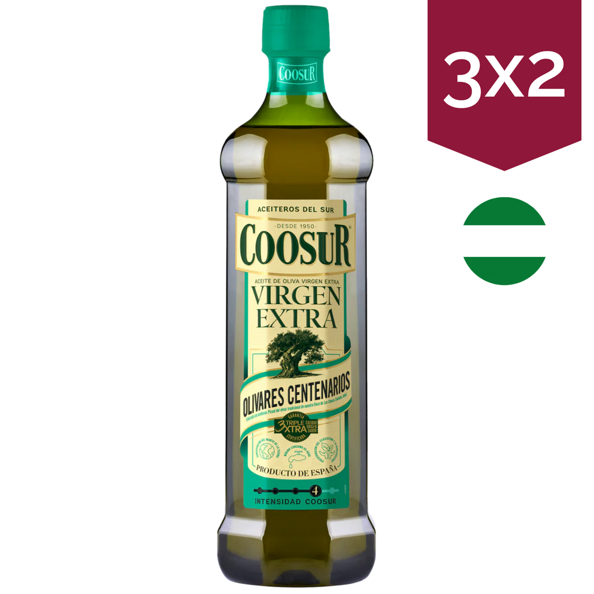 Aceite de oliva virgen extra Coosur Olivares Centenarios
