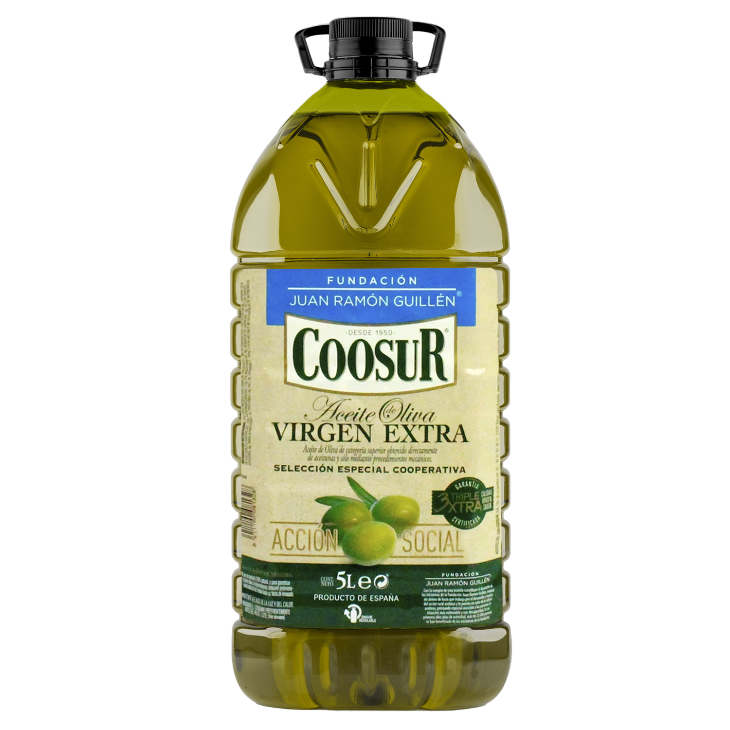 Aceite de Oliva Virgen Extra 5L – Selección Cooperativa FJRG – Coosur
