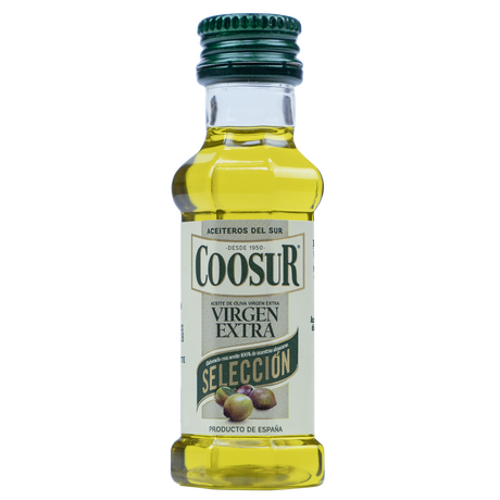 Caja de 300 uds miniaturas de aceite de oliva virgen extra 25 ml