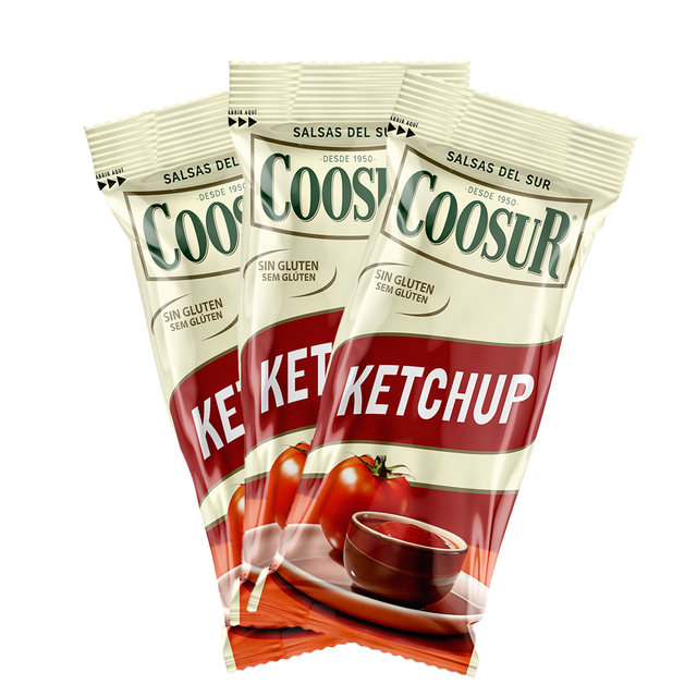 Caja de 250 Monodosis de Kétchup 10 gramos
