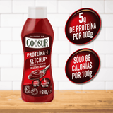 Salsa kétchup alto en proteina sin azúcar añadido 690 gr