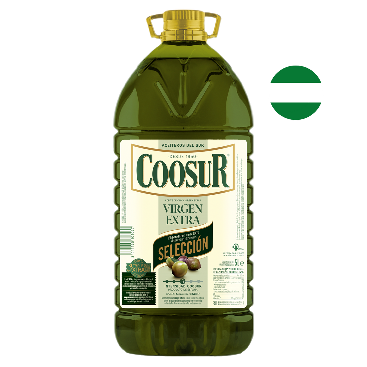 Garrafa Aceite de Oliva Virgen Extra Selección 5L