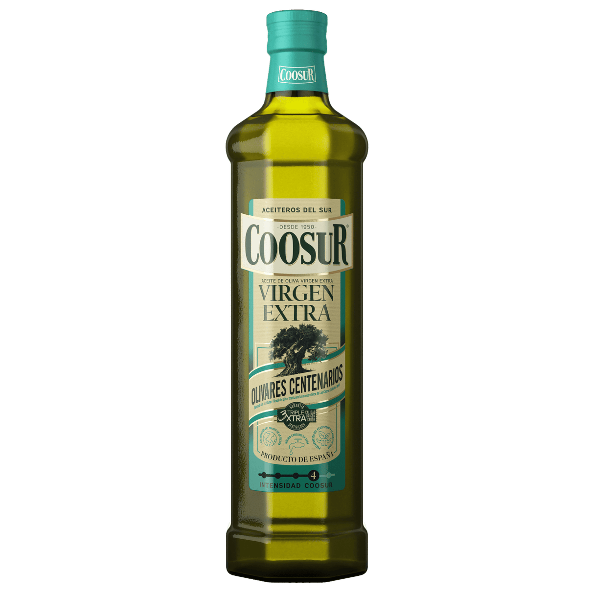 Aceite de oliva virgen extra Coosur Olivares Centenarios 750 ml