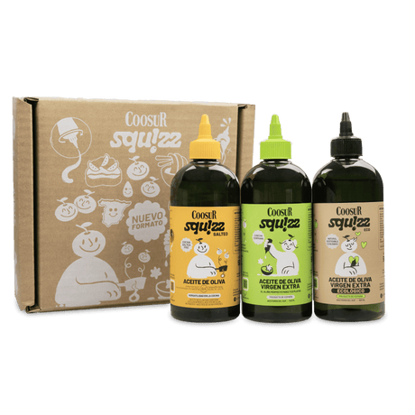 Pack Coosur Squizz 3x500 ml | Cosecha Temprana , Salteo y Ecológico