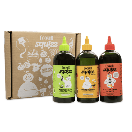 Pack Coosur Squizz 3x500 ml | Cosecha Temprana , Salteo y Picante