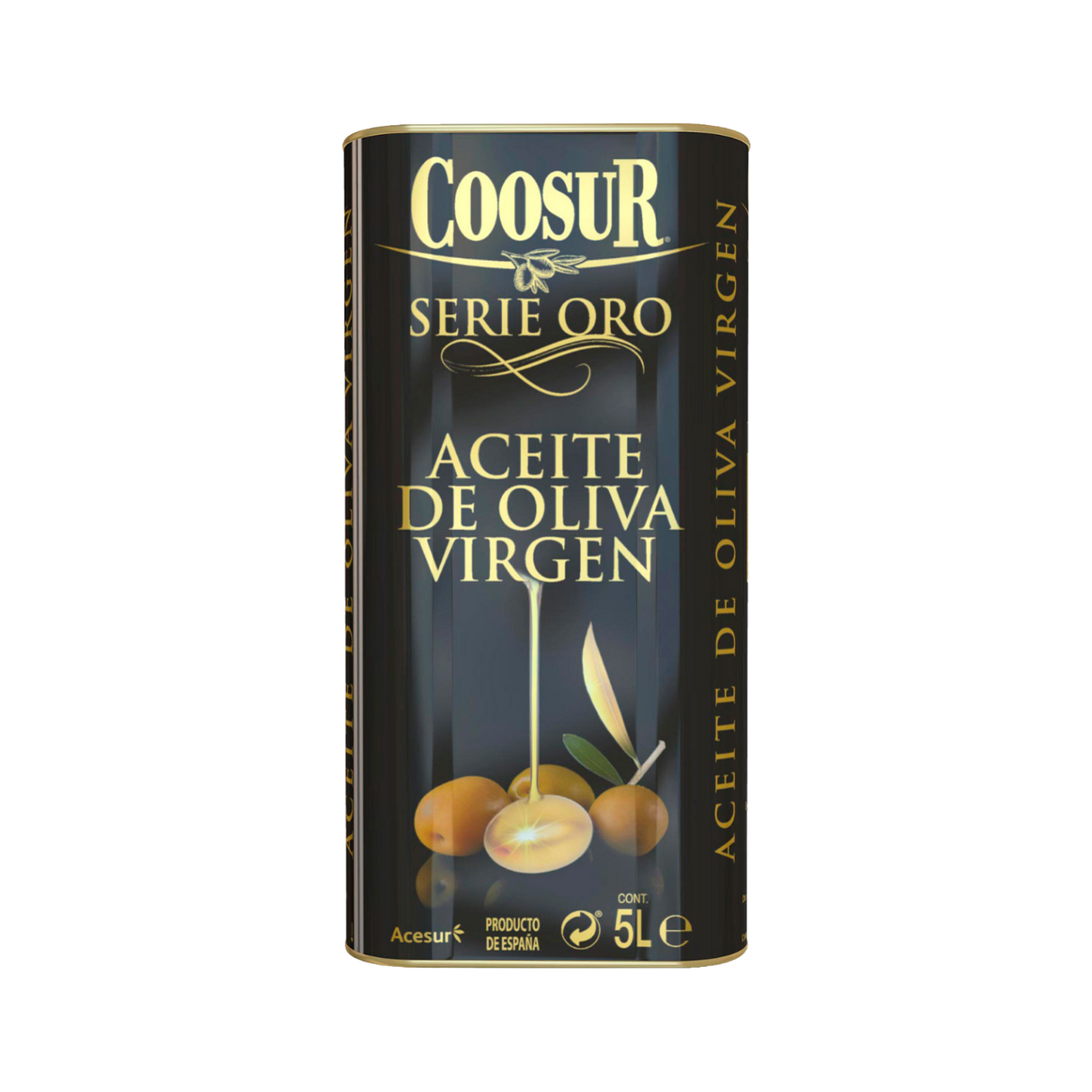 Aceite de Oliva Virgen Serie Oro en Lata 5L