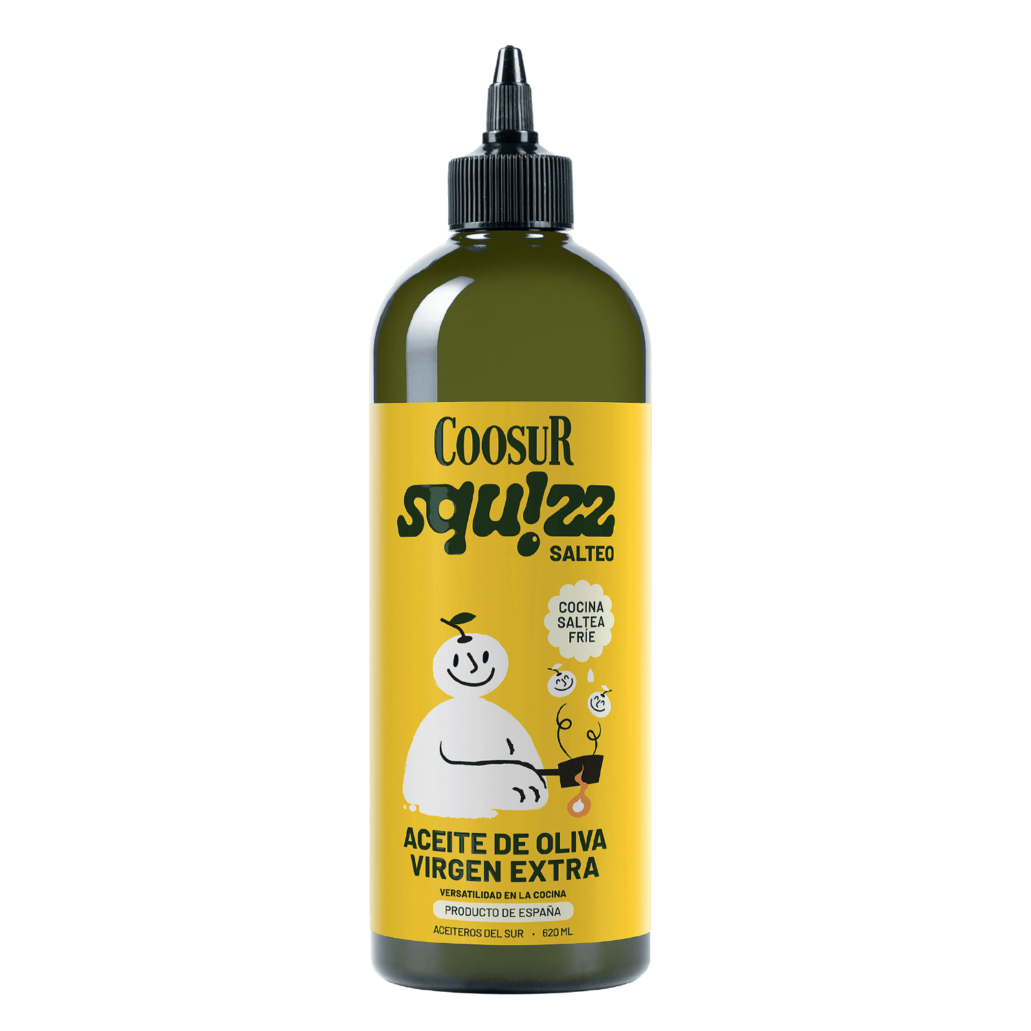 Aceite De Oliva Virgen Extra Salteo Coosur SQUIZZ 620ml aceite-de-oliva-virgen-extra-salteo-coosur-squizz-620ml