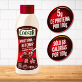 Salsa kétchup alto en proteina sin azúcar añadido 690 gr