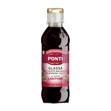 Glassa de aceto balsámico IGP Módena con zumo de frambuesa de Ponti 250 g