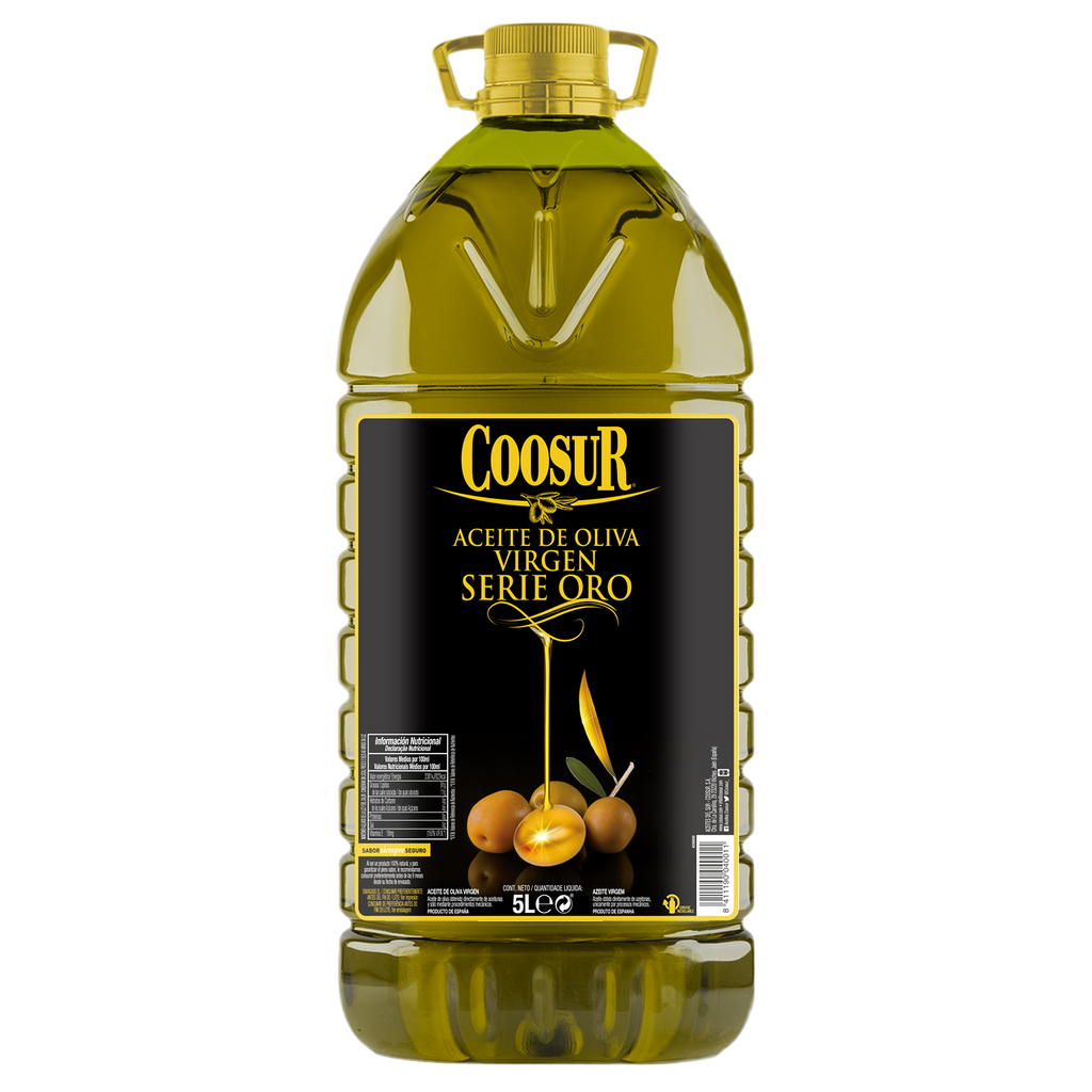 Aceite de Oliva Virgen Serie Oro en garrafa 5L