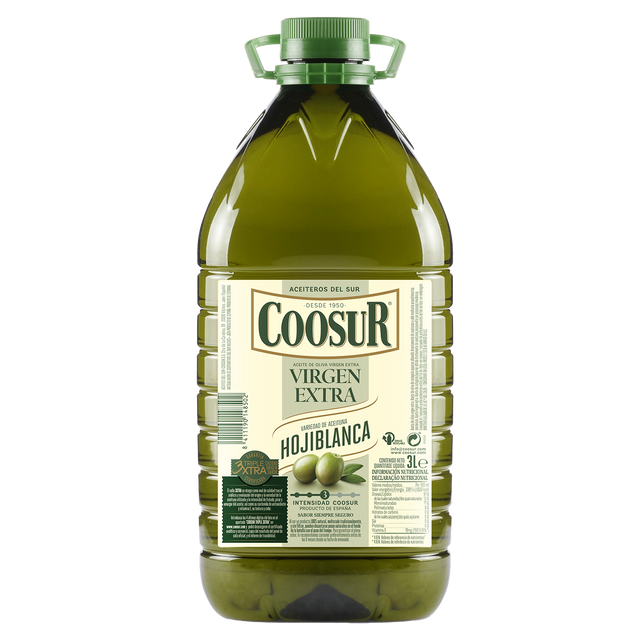 Aceite de oliva virgen extra hojiblanca de 3L